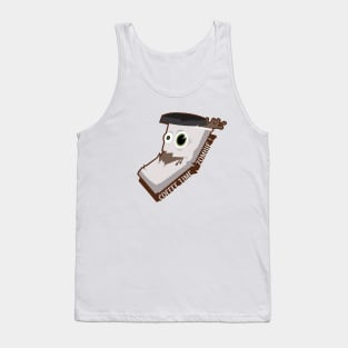 Coffee Time Zombie Tank Top